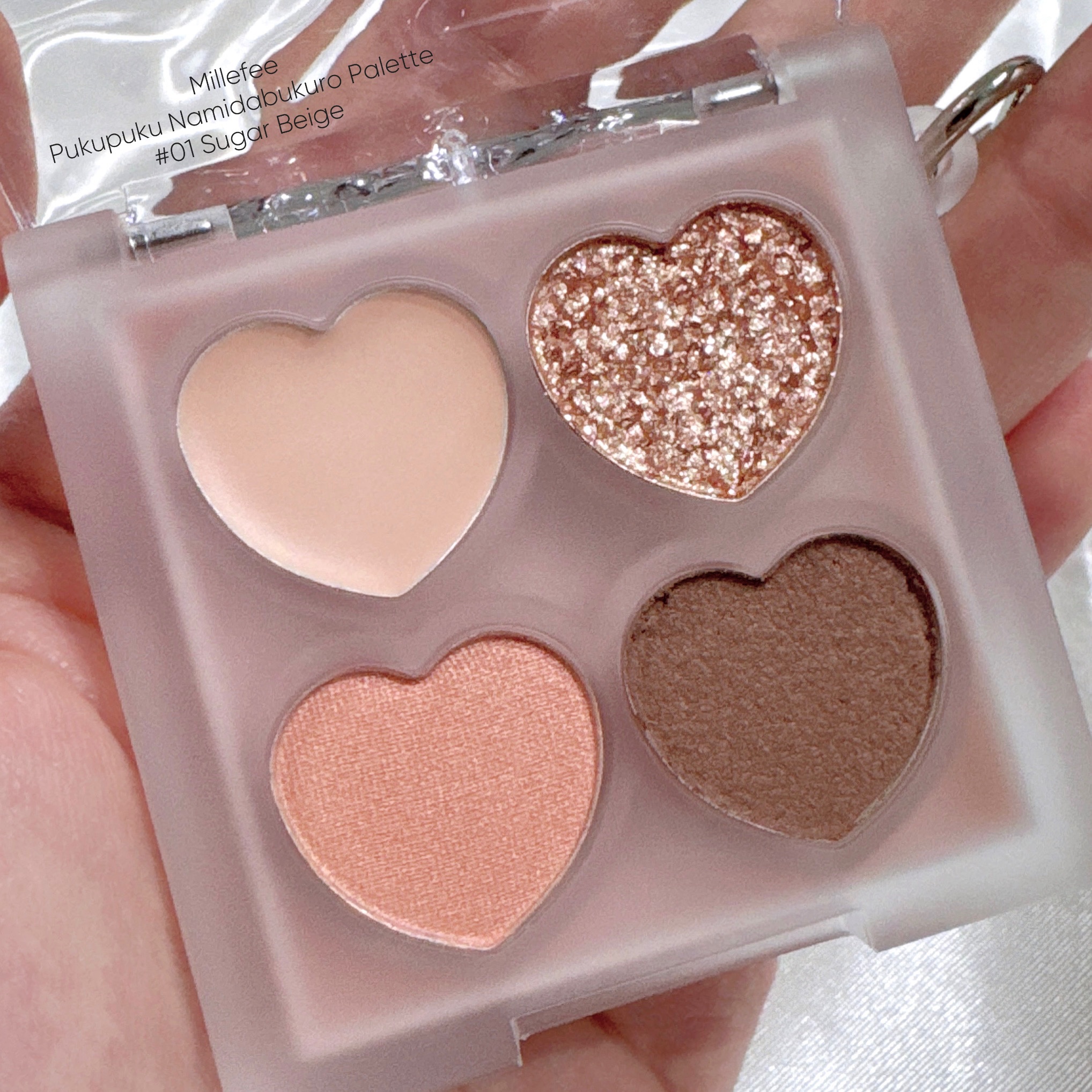 ぷくぷく涙袋パレット/MilleFée/アイシャドウパレットを使ったクチコミ（2枚目）