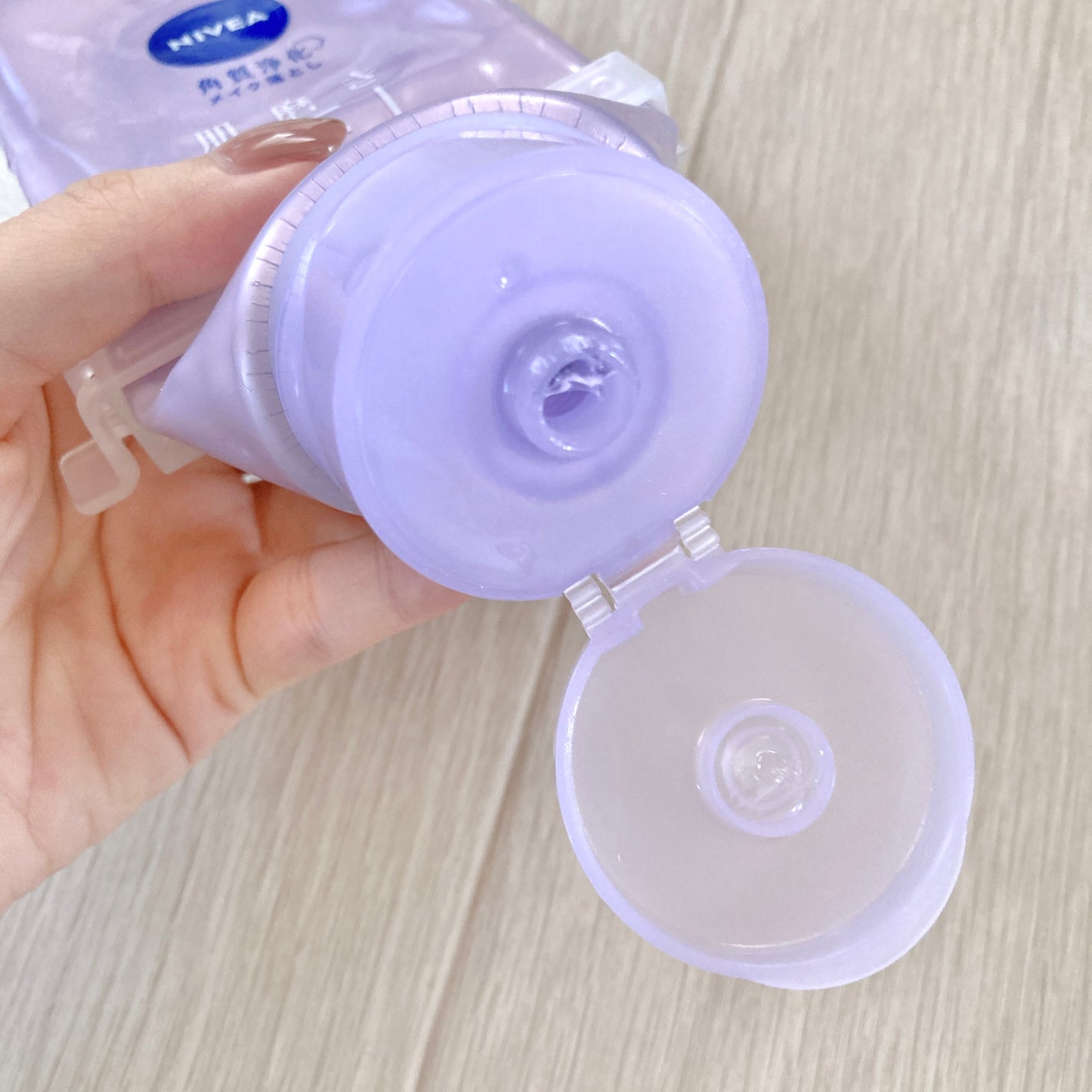 ニベア 肌磨きジェルクレンズ/ニベア/クレンジングジェルを使ったクチコミ(5枚目)