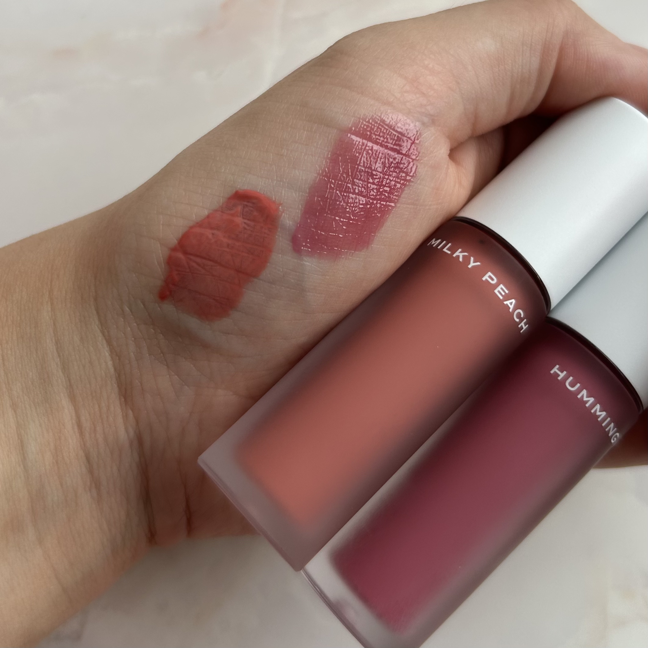 カラードロップ/FEEV/口紅を使ったクチコミ（2枚目）