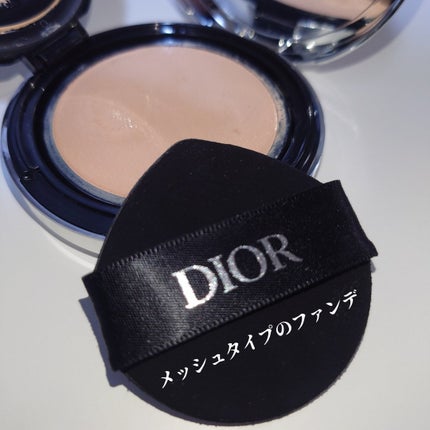 Dior ディオールスキン フォーエヴァー イドラ グロウ クッション(リフィル)のクチコミ「【 #Dior / #ディオールスキンフォーエヴァーイドラグロウクッション 】
0.5N使用色.....」(2枚目)