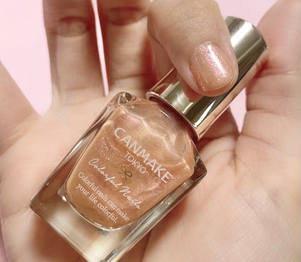 カラフルネイルズ N120 サンリットオレンジ/キャンメイク/マニキュアを使ったクチコミ(2枚目)