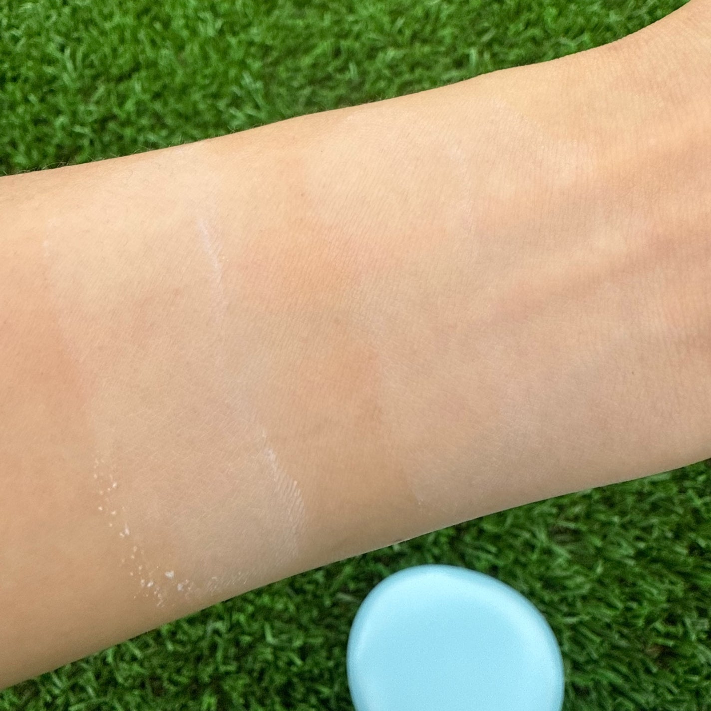 ブラーフィニッシュサンクッション/TOCOBO/日焼け止めパウダーを使ったクチコミ(4枚目)