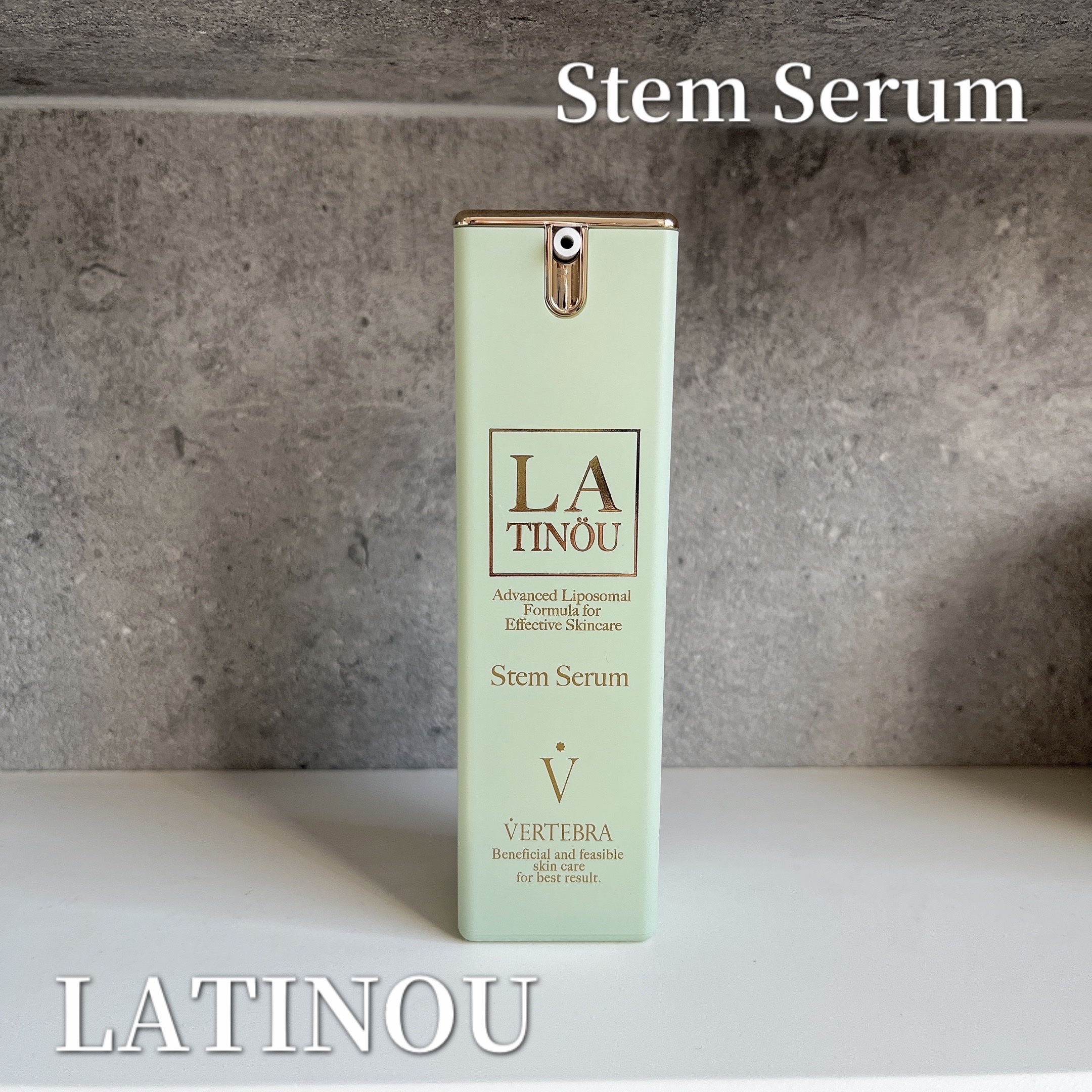 Stem Serum/LATINÖU/美容液を使ったクチコミ（1枚目）