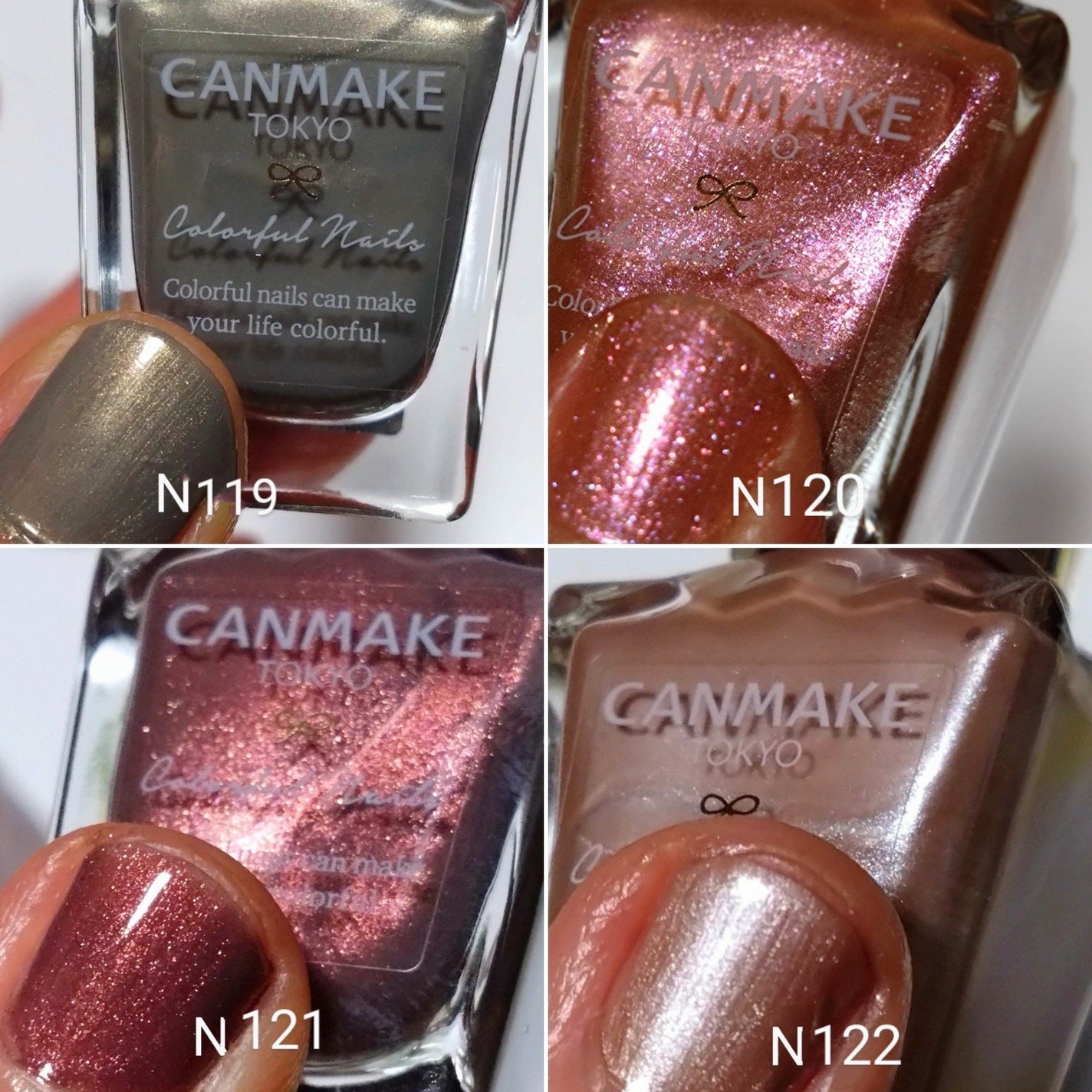 カラフルネイルズ/キャンメイク/マニキュアを使ったクチコミ(3枚目)