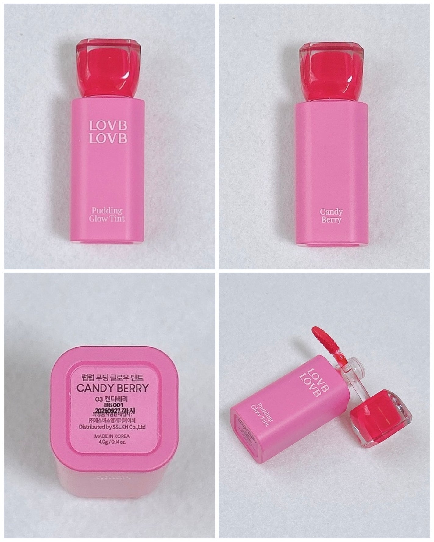Pudding Glow Tint/LOVBLOVB/口紅を使ったクチコミ(4枚目)