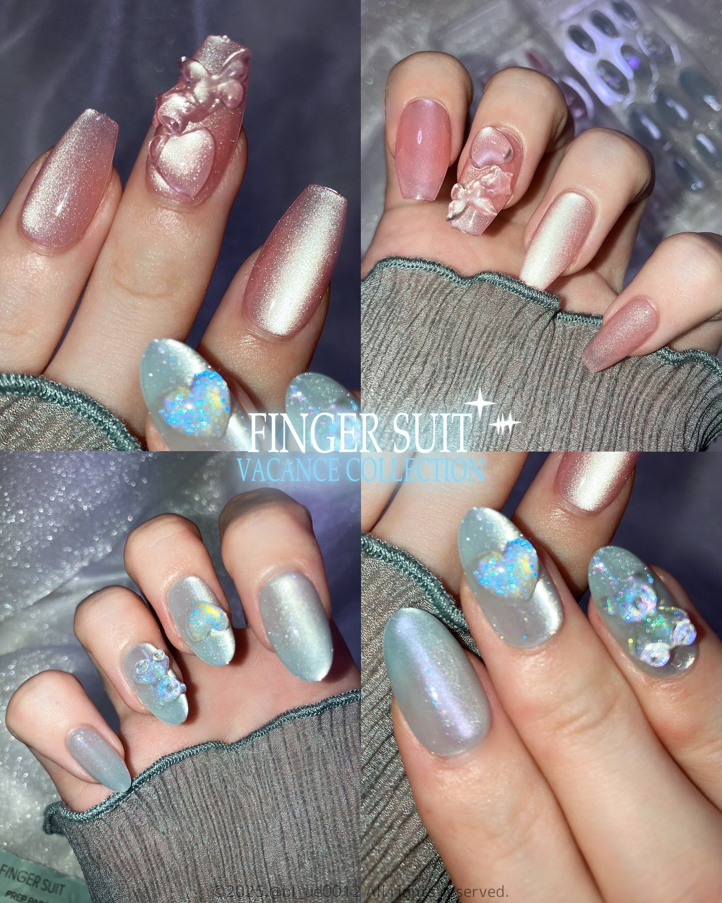 ネイルチップ(シールタイプ)/FINGER SUIT/ネイルチップ・パーツを使ったクチコミ(1枚目)