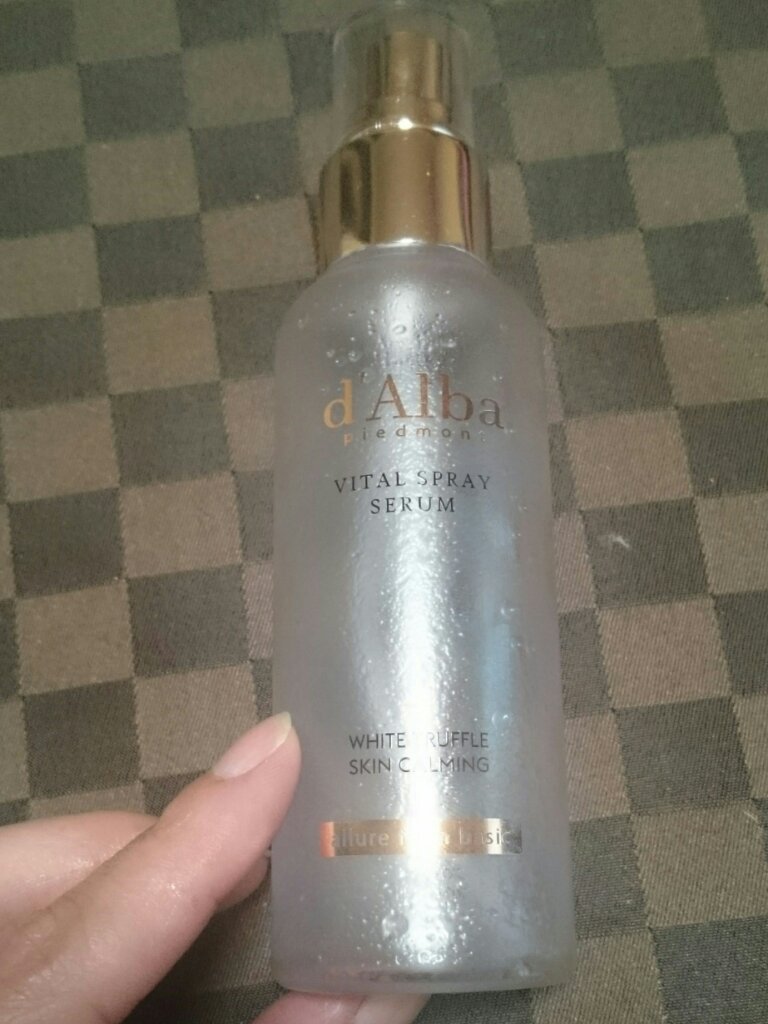 ダルバ ホワイトトリュフバイタルスプレーセラム/ダルバ/ミスト状化粧水を使ったクチコミ（1枚目）