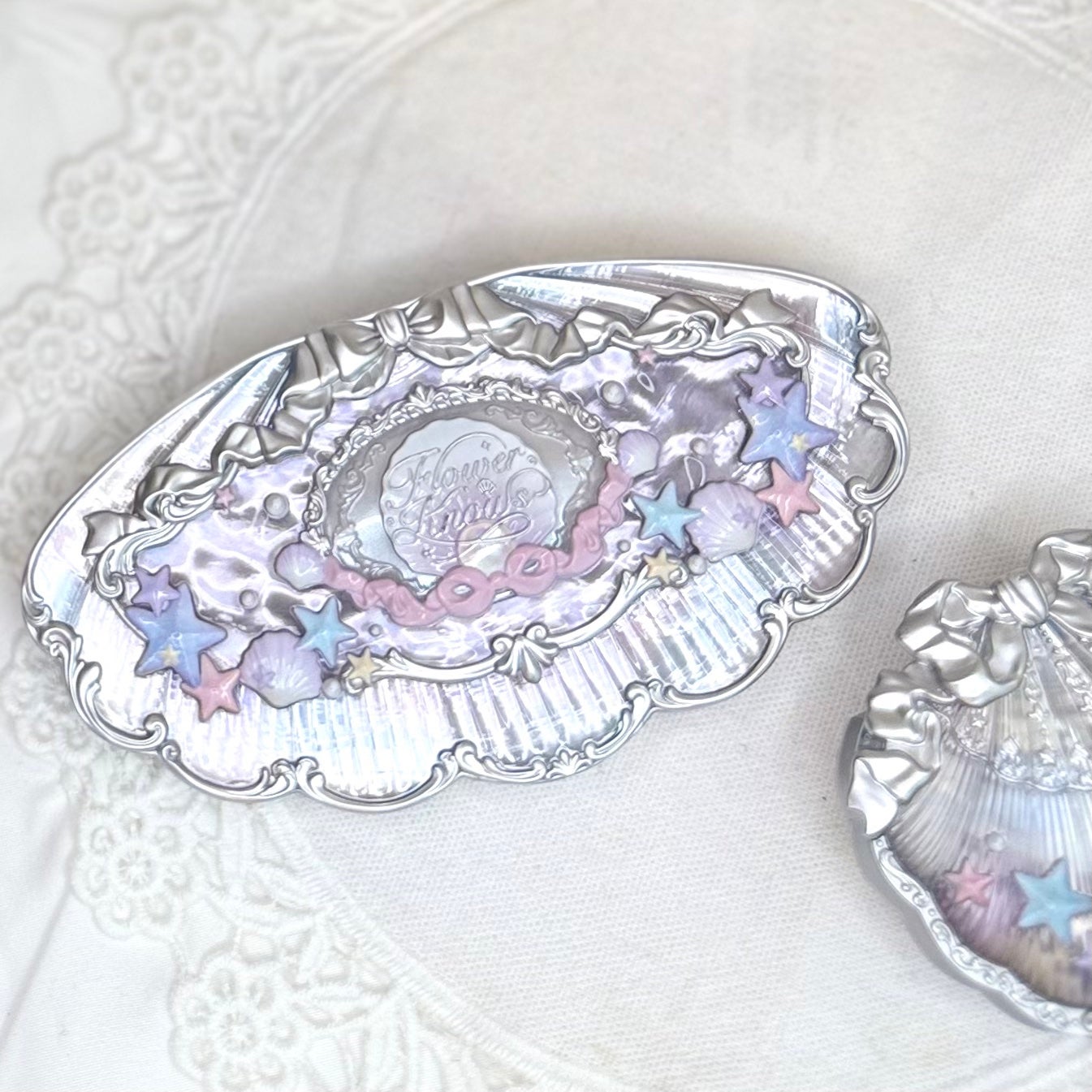 シェルズジュエルコレクション 6色アイシャドウパレット/FlowerKnows/アイシャドウパレットを使ったクチコミ(5枚目)