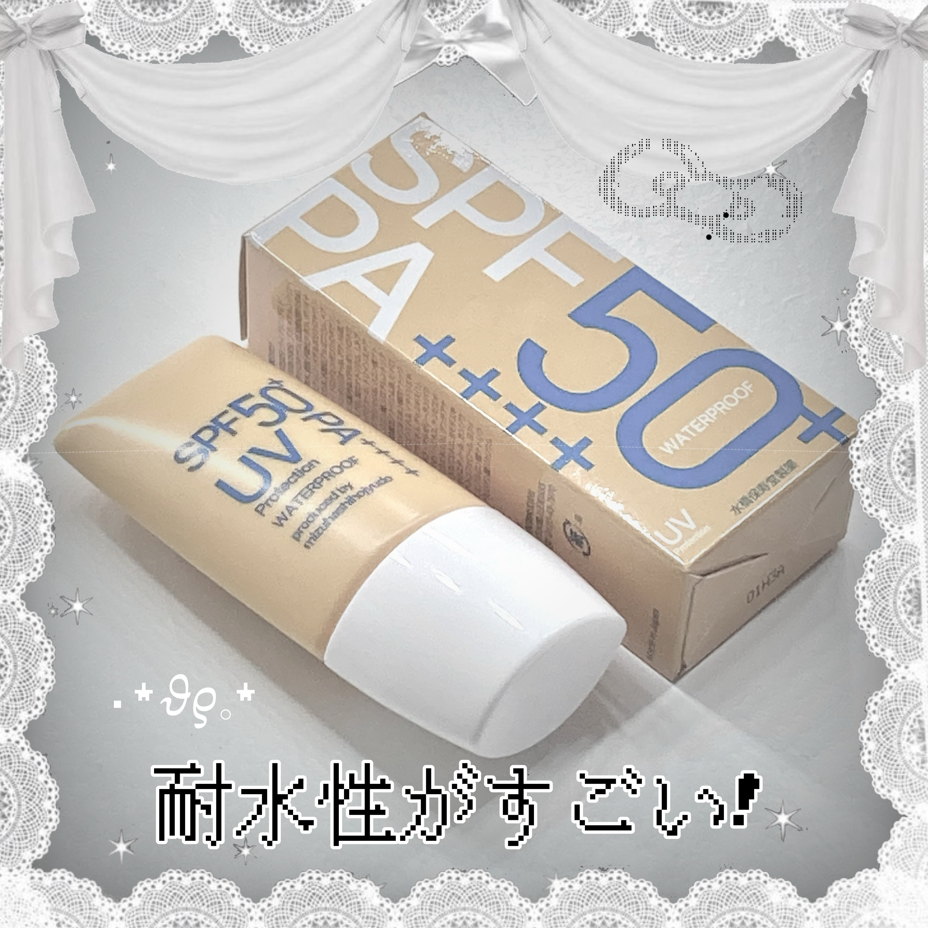 メラプロテクト/水橋保寿堂製薬/日焼け止めミルクを使ったクチコミ（1枚目）