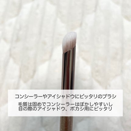 Wポイントメイクブラシ/SHOBIDO/メイクブラシを使ったクチコミ(3枚目)