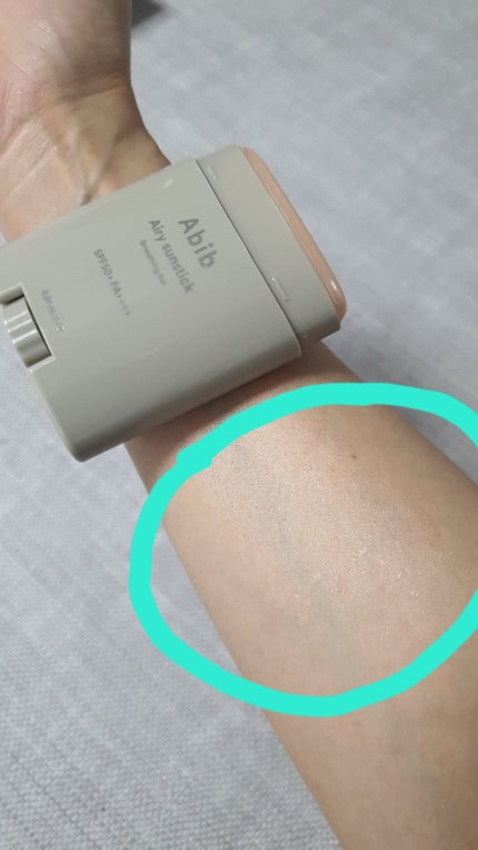 クイック サンスティック プロテクションバー/Abib /日焼け止めスティックを使ったクチコミ(4枚目)