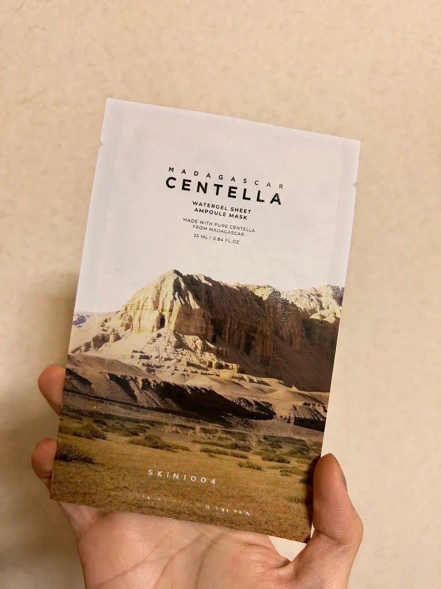 センテラ ウォーターゲルシートアンプルマスク/SKIN1004/シートマスク・パックを使ったクチコミ(1枚目)