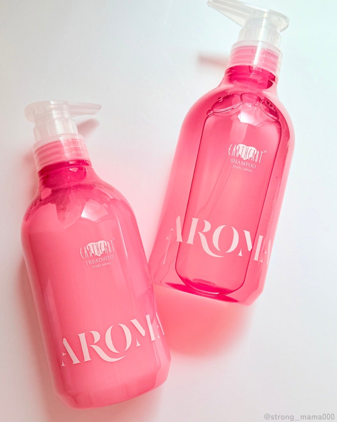 EARTHEART アロマシャンプー&トリートメント フルーティーサボン/EARTHEART/サロンシャンプーを使ったクチコミ(1枚目)