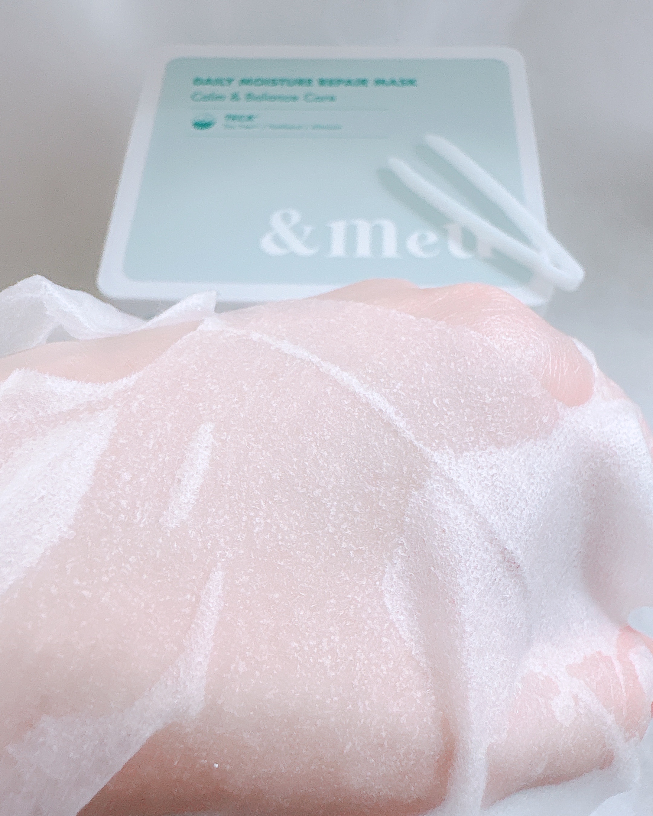 DAILY MOISTURE REPAIR MASK/&meu/シートマスク・パックを使ったクチコミ（2枚目）