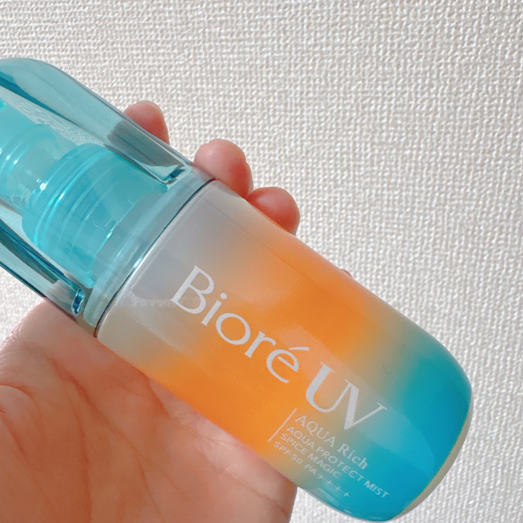 ビオレUV　アクアリッチ　アクアプロテクトミスト　スパイスマジック/ビオレ/日焼け止めミスト・スプレーを使ったクチコミ（3枚目）