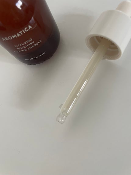 バイタライジング ローズマリー ファーミング アンプル/AROMATICA/美容液を使ったクチコミ(2枚目)