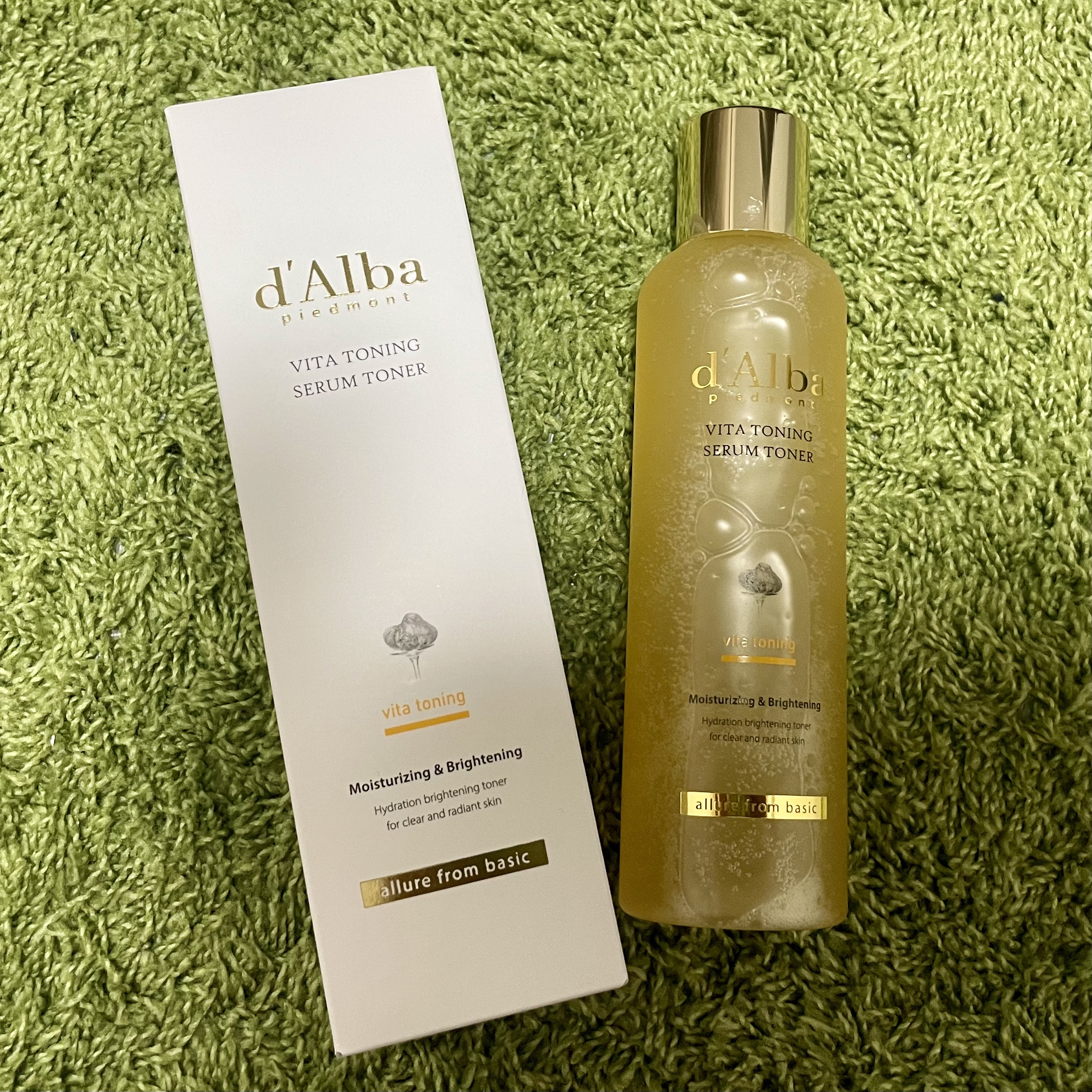 ビタトーニングセラムトナー/ダルバ/化粧水を使ったクチコミ（1枚目）