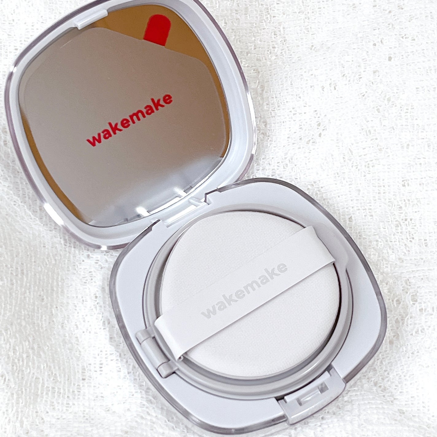 シームレスウェアクッション/wakemake/クッションファンデーションを使ったクチコミ(4枚目)