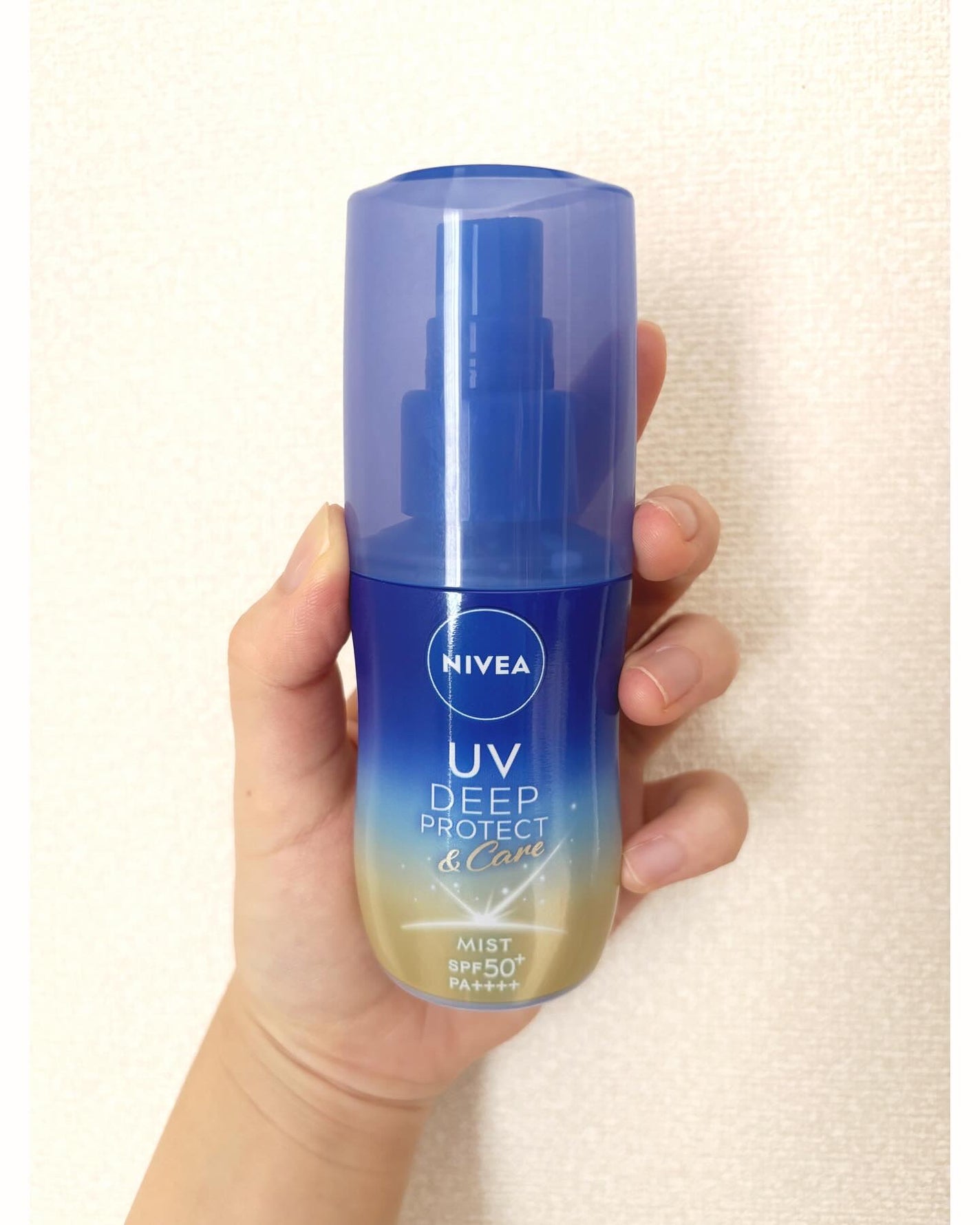 ニベアUV ディーププロテクト&ケア ミルクミスト/ニベア/日焼け止めミスト・スプレーを使ったクチコミ(1枚目)