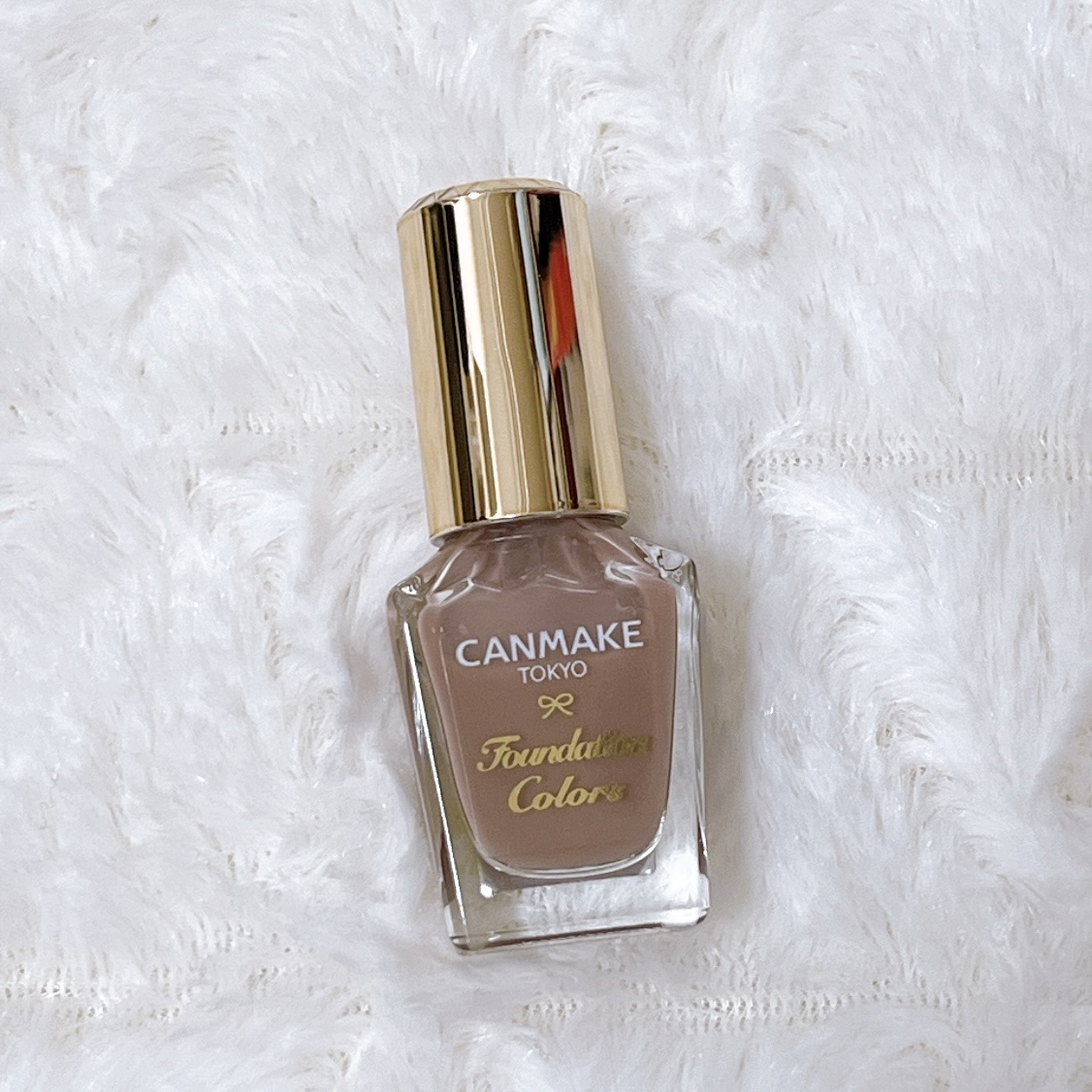 ファンデーションカラーズ 09 ダスティピンク/キャンメイク/マニキュアを使ったクチコミ（1枚目）