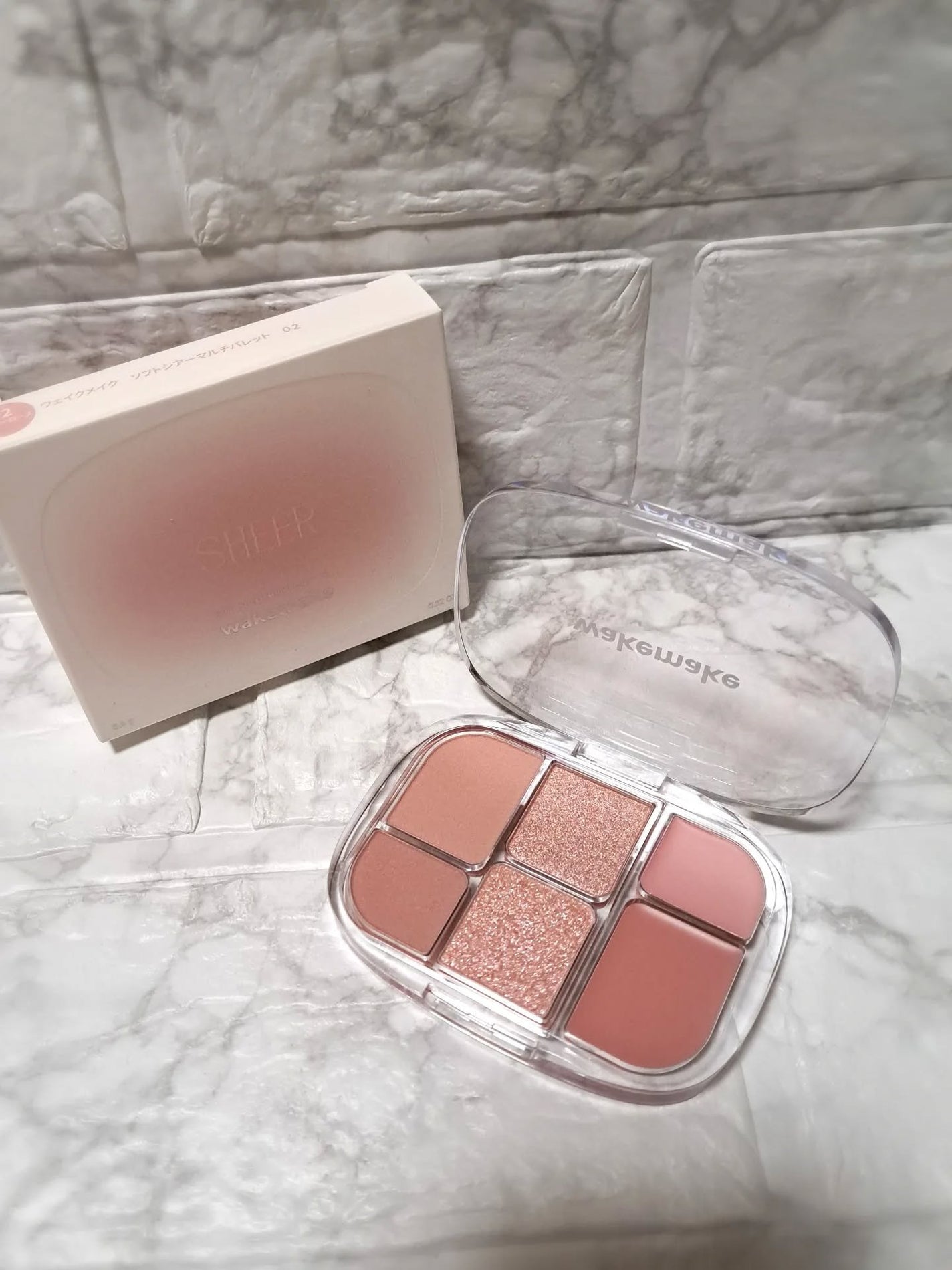 ソフトシアーマルチパレット/wakemake/アイシャドウパレットを使ったクチコミ(5枚目)