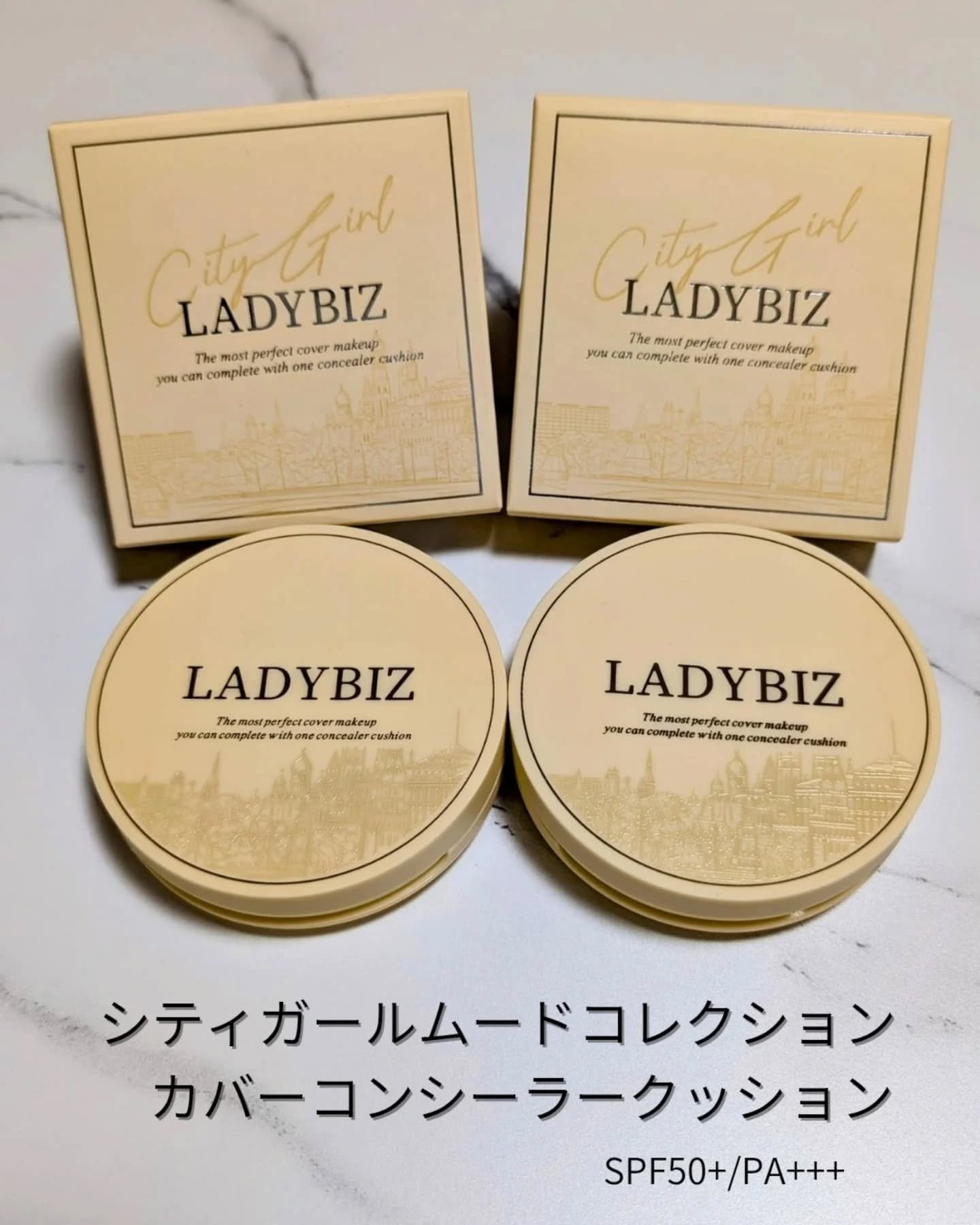 シティーガールムードコレクションコンシーラークッション/LADYBIZ/クッションファンデーションを使ったクチコミ（1枚目）