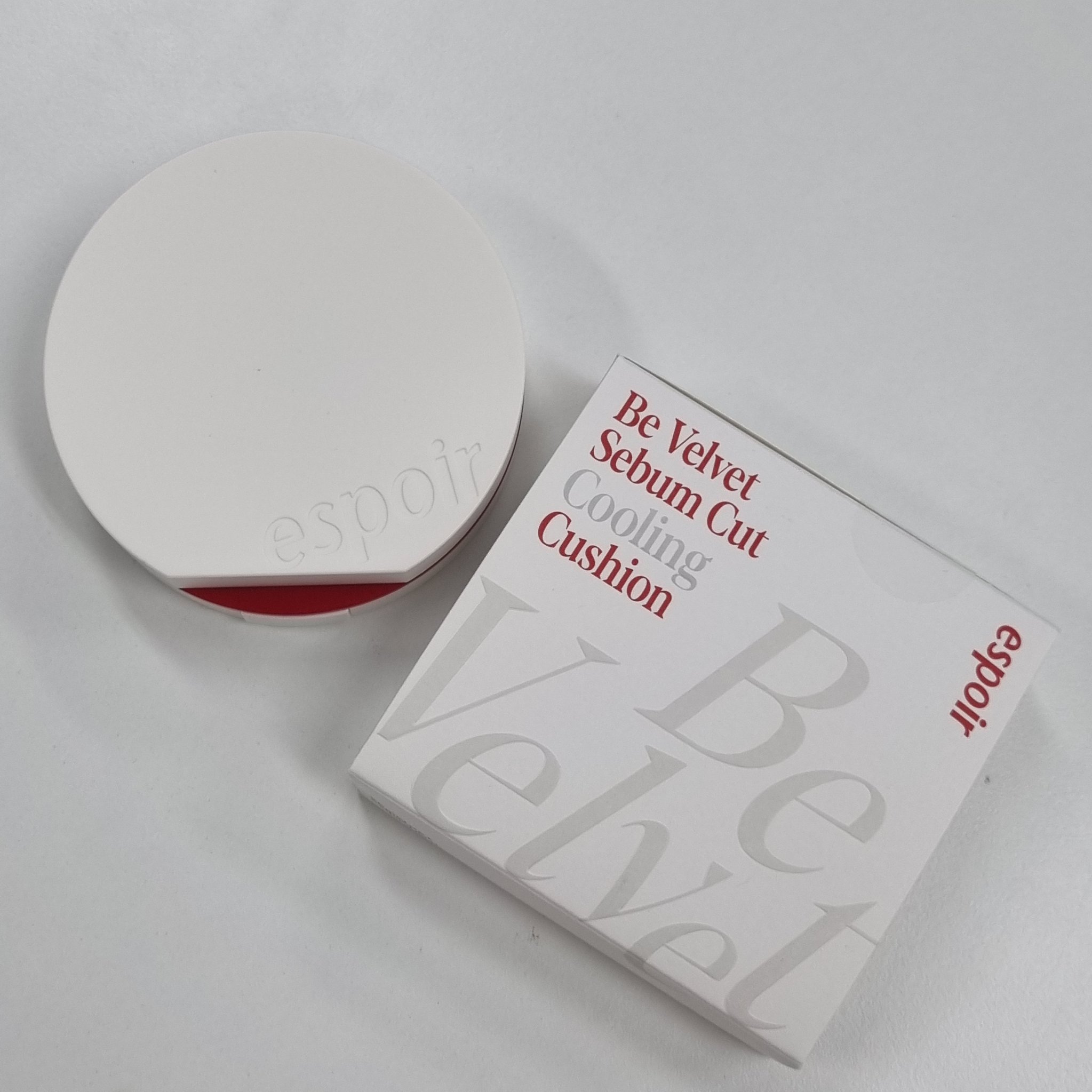 ビーベルベット セバムカットクッション/espoir/プレストパウダーを使ったクチコミ（1枚目）