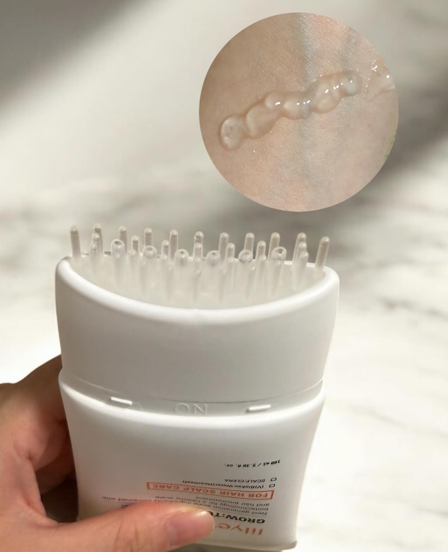 グローターン 100ml/リリーイブ/頭皮ローションを使ったクチコミ（3枚目）