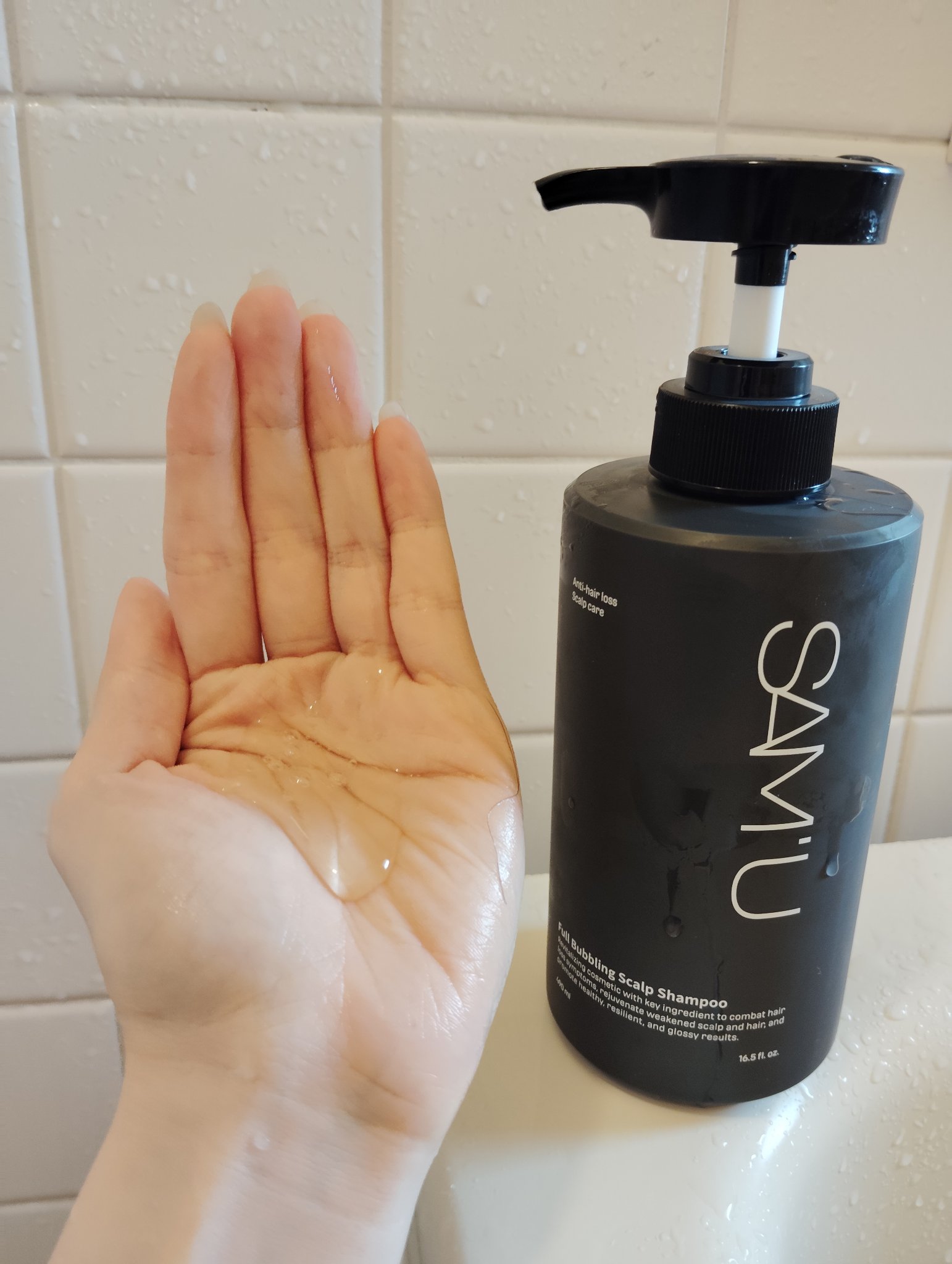 フルバブリングスカルプシャンプー/SAM'U/頭皮ケアを使ったクチコミ（3枚目）