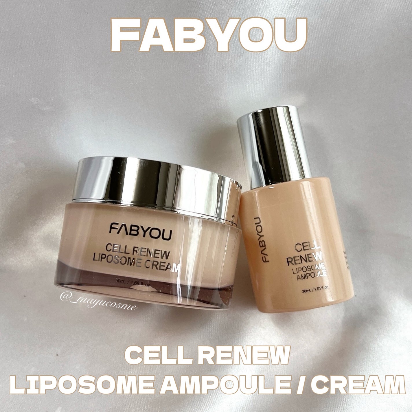 セルリニュー リポソームアンプル/FABYOU/美容液を使ったクチコミ(1枚目)