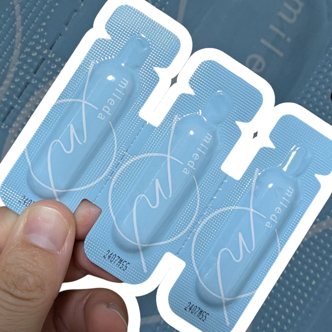 スムースリペアセラム/mileda/美容液を使ったクチコミ（2枚目）