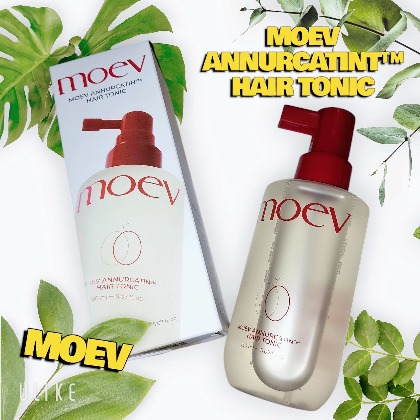 ヘアトニック/moev/頭皮ローションを使ったクチコミ(1枚目)