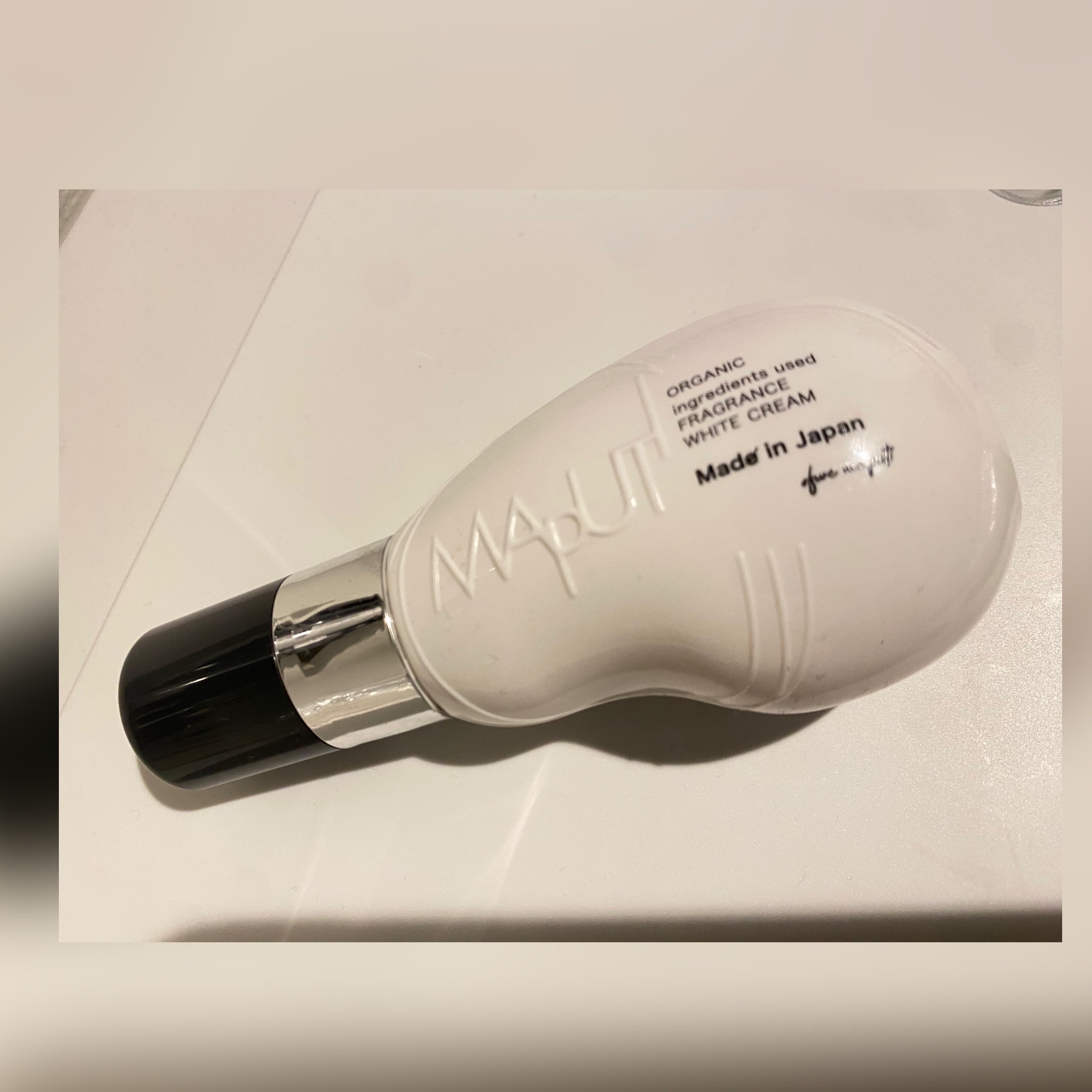 オーガニックフレグランスホワイトクリーム/MAPUTI/デリケートゾーンケアを使ったクチコミ（1枚目）