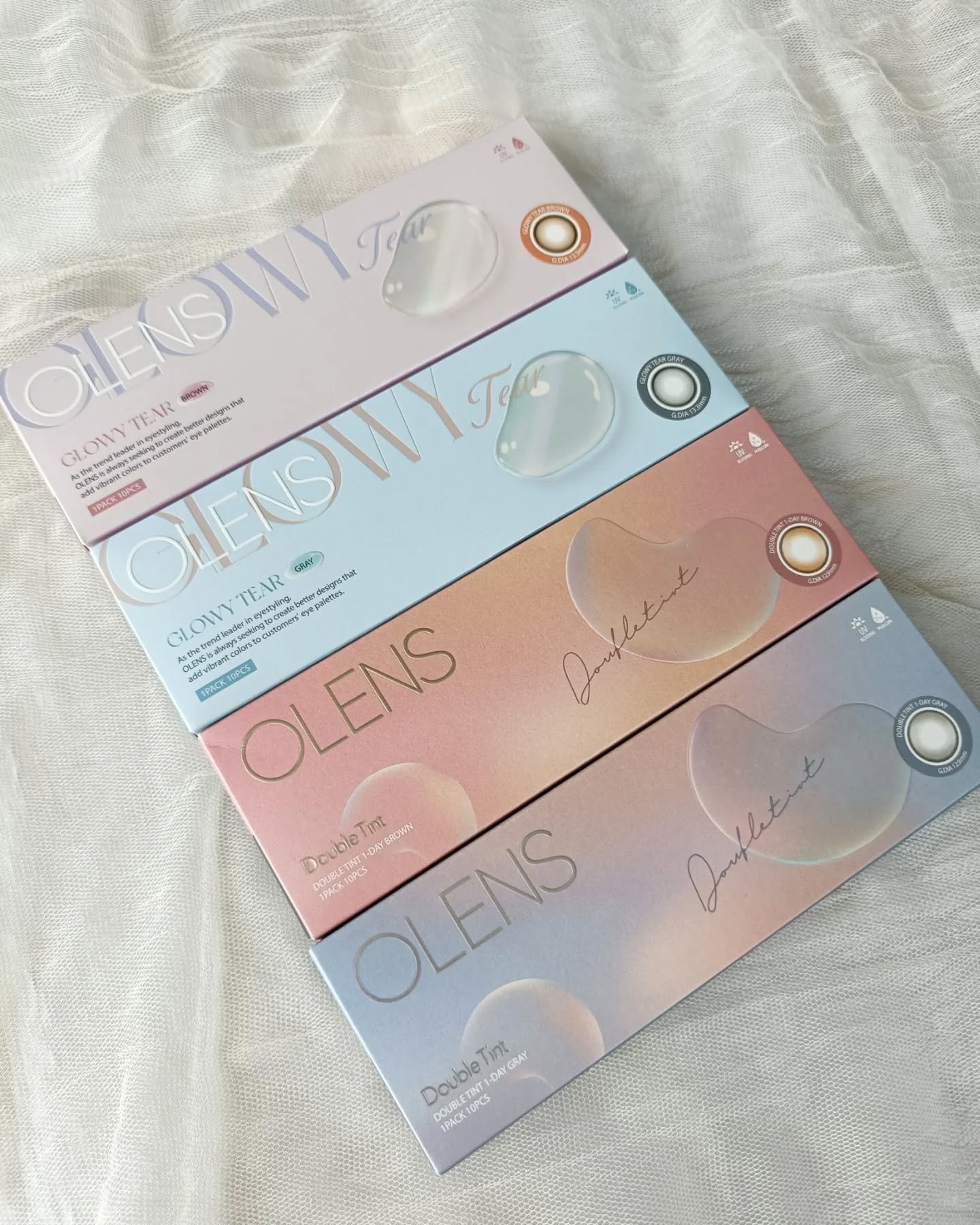 Double Tint 1day/OLENS/カラーコンタクトレンズを使ったクチコミ（2枚目）