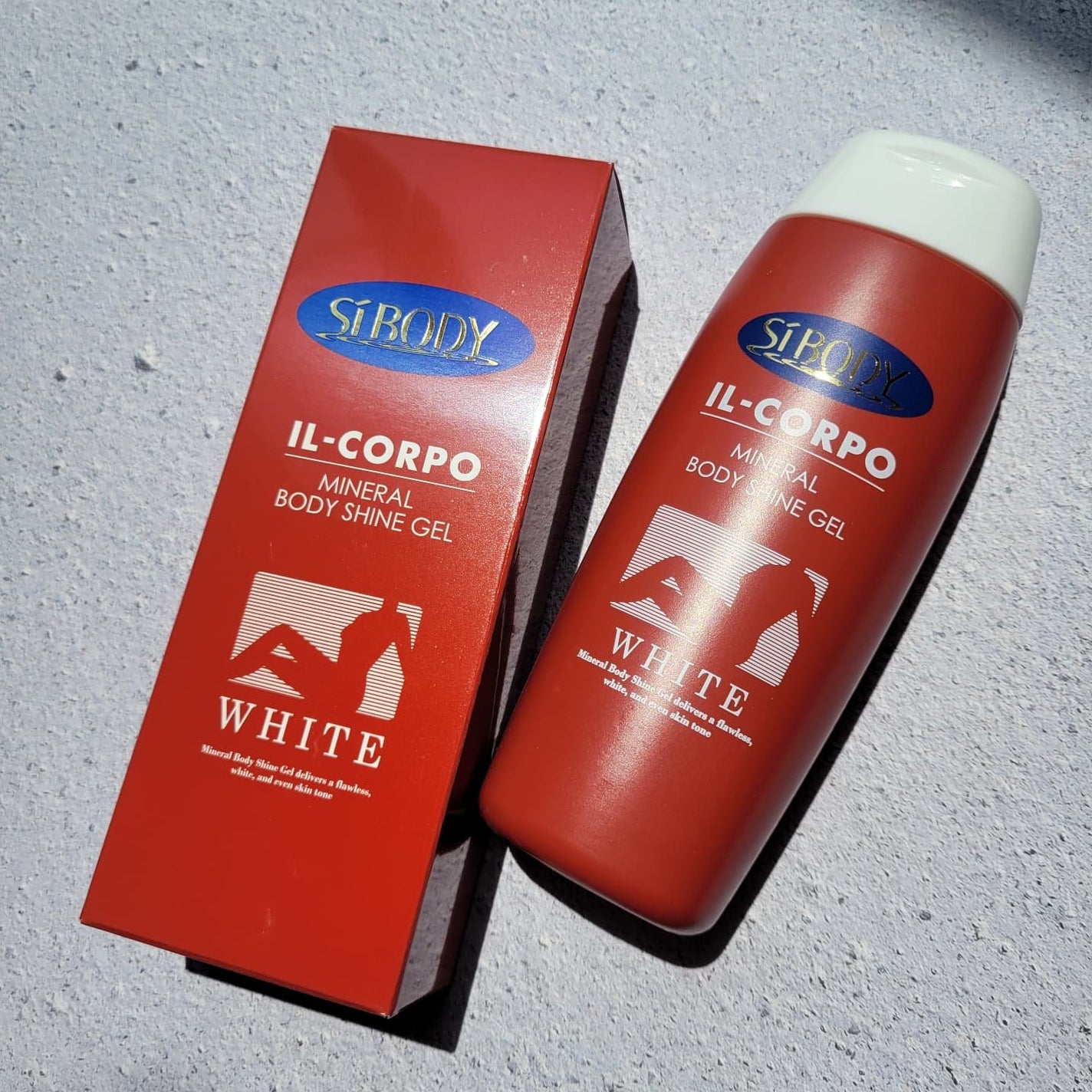 ミネラルボディシャインジェル/イルコルポ/ボディローションを使ったクチコミ(1枚目)