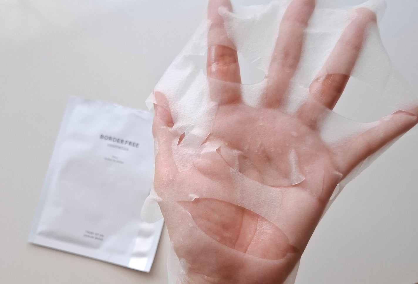 トーンアップABセラムマスク/BORDER FREE cosmetics/シートマスク・パックを使ったクチコミ(3枚目)