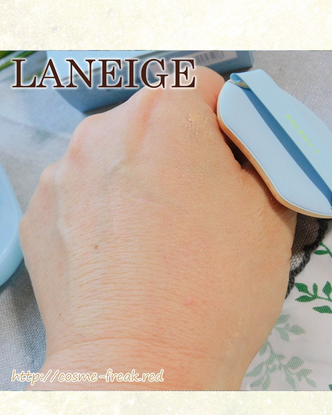 ラネージュ ネオクッション ミュイ /LANEIGE/クッションファンデーションを使ったクチコミ(6枚目)