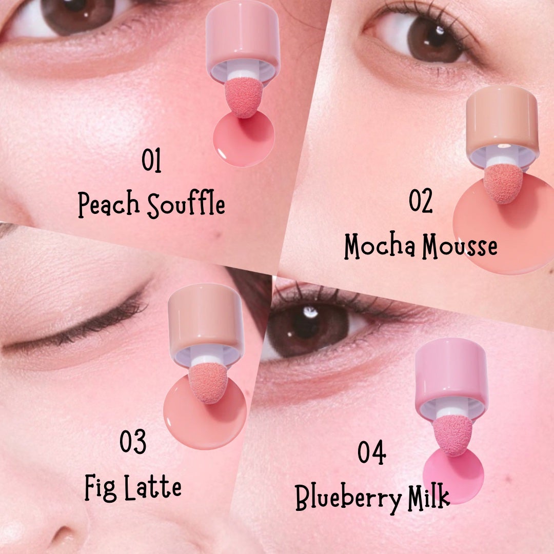 シェイクドロップチーク/MilleFée/リキッドチークを使ったクチコミ(2枚目)