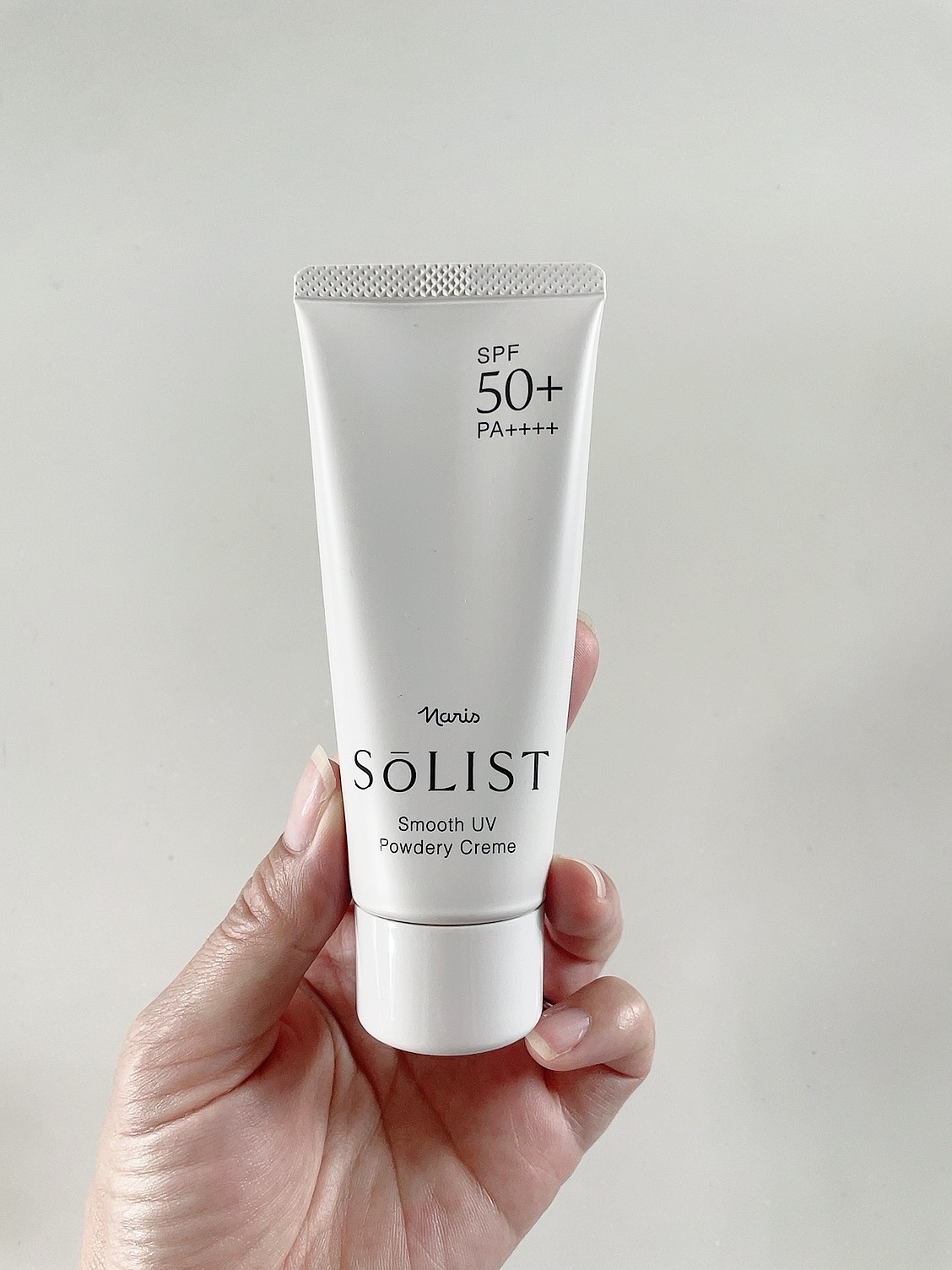 ソリスト スムースUV パウダリークリーム/ナリス化粧品/日焼け止めクリームを使ったクチコミ（2枚目）