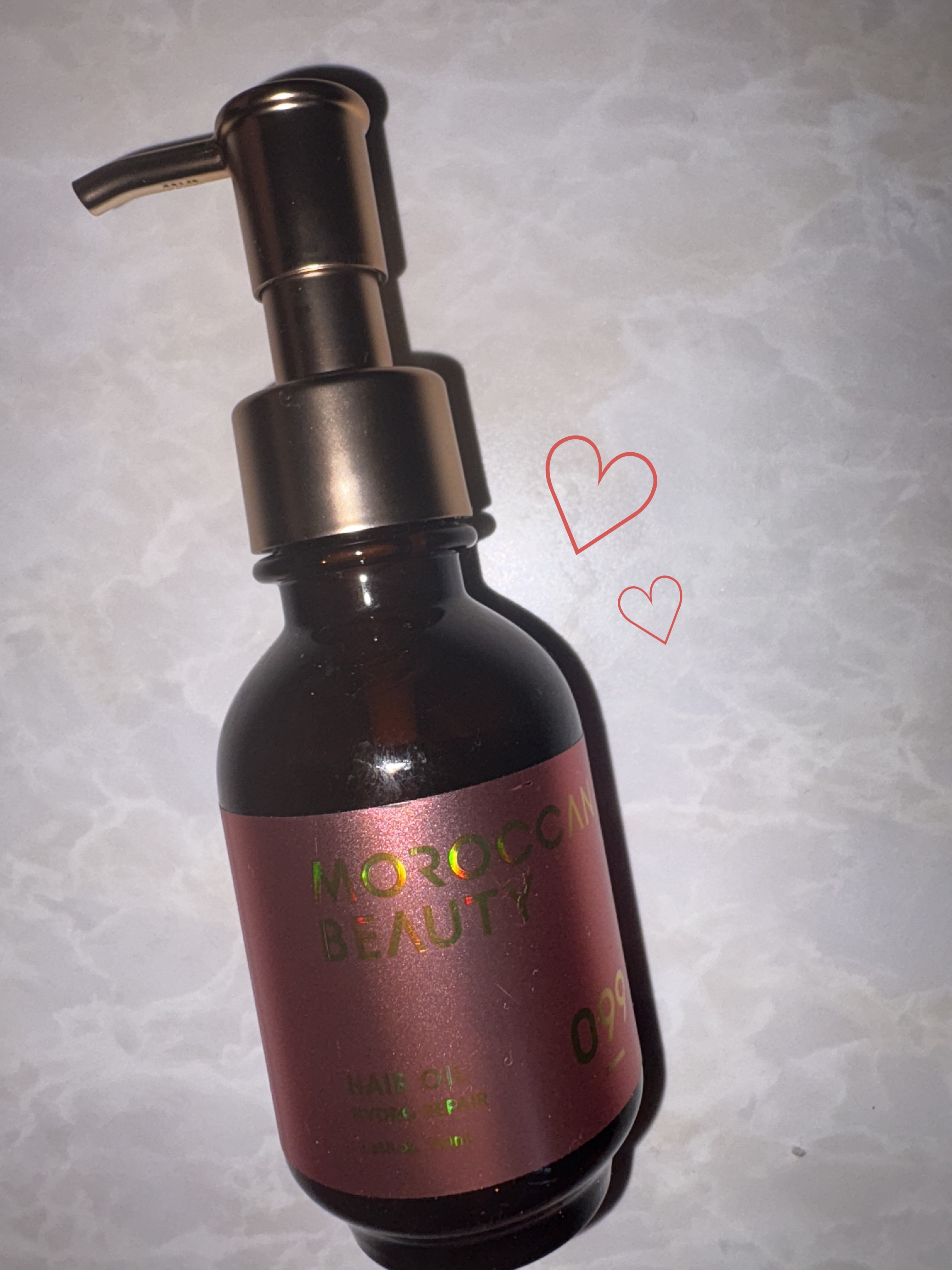 モロッカンビューティ ハイドロリペア ヘアオイル/モロッカンビューティ/ヘアオイルを使ったクチコミ（1枚目）