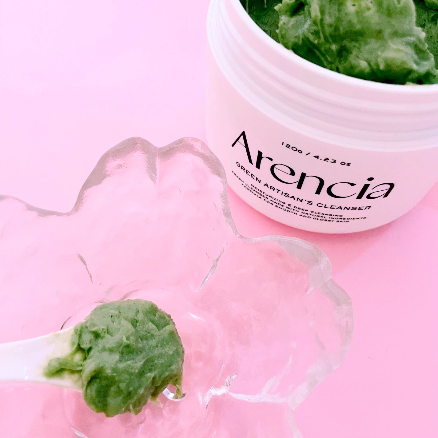 プレミアムもちソープ「グリーンアルティザン」/アレンシア/その他洗顔料を使ったクチコミ(3枚目)