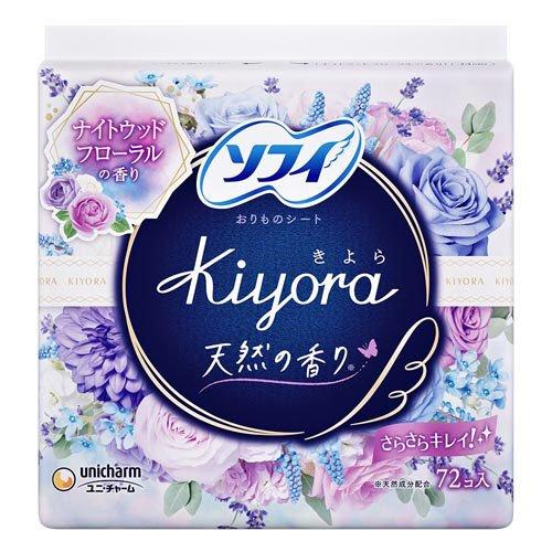 Kiyora ナイトウッドフローラルの香り 72枚入