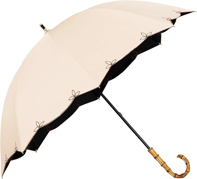 ベージュ（02:刺繍スカラップ）