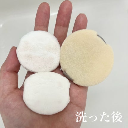 パフ・スポンジ専用洗剤/DAISO/その他化粧小物を使ったクチコミ(3枚目)