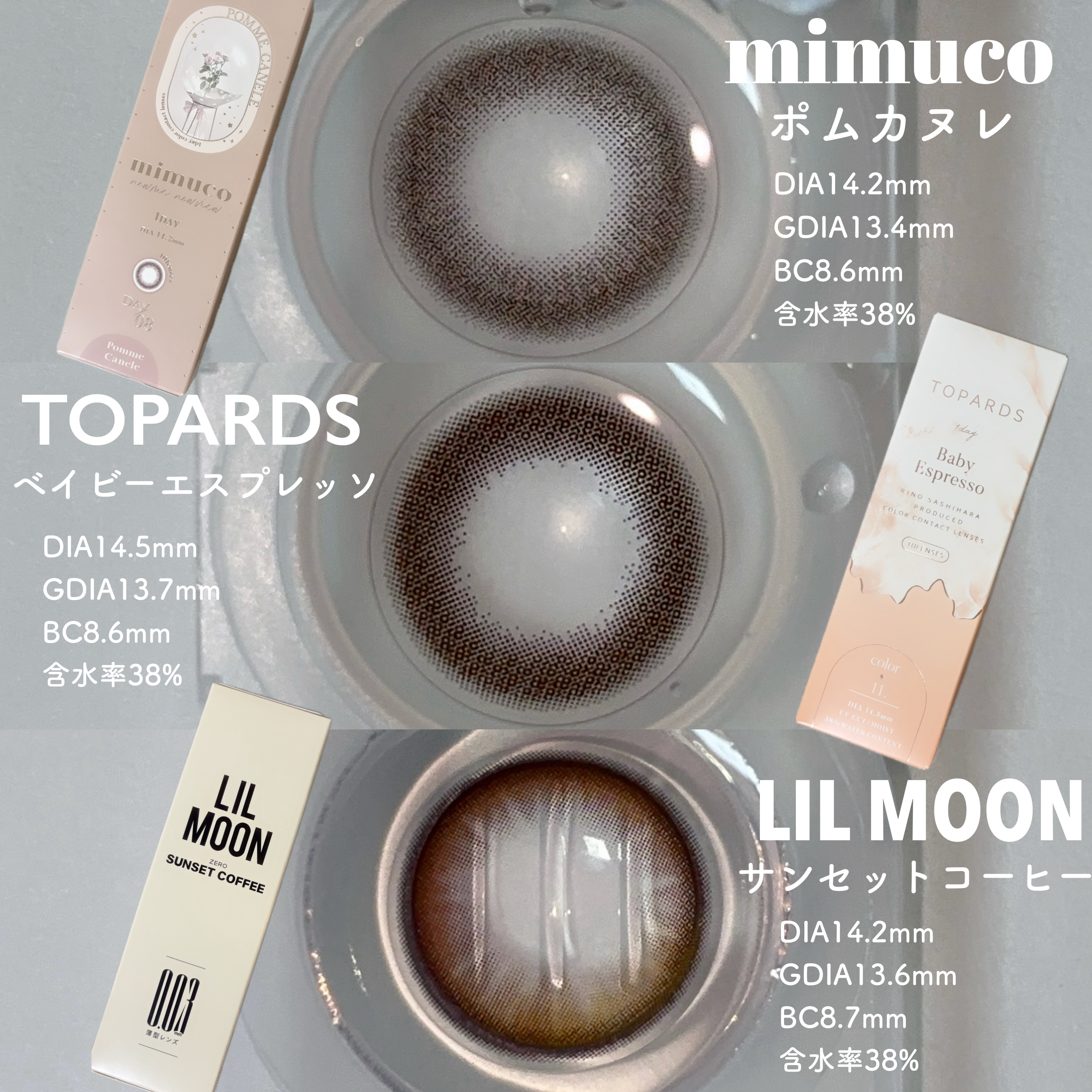 TOPARDS 1day/TOPARDS/ワンデー（１DAY）カラコンを使ったクチコミ（2枚目）