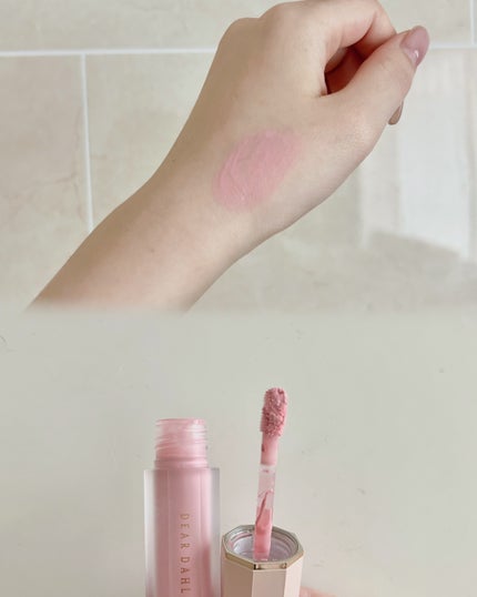 ペタルドロップリキッドブラッシャー/DEAR DAHLIA/リキッドチークを使ったクチコミ(2枚目)