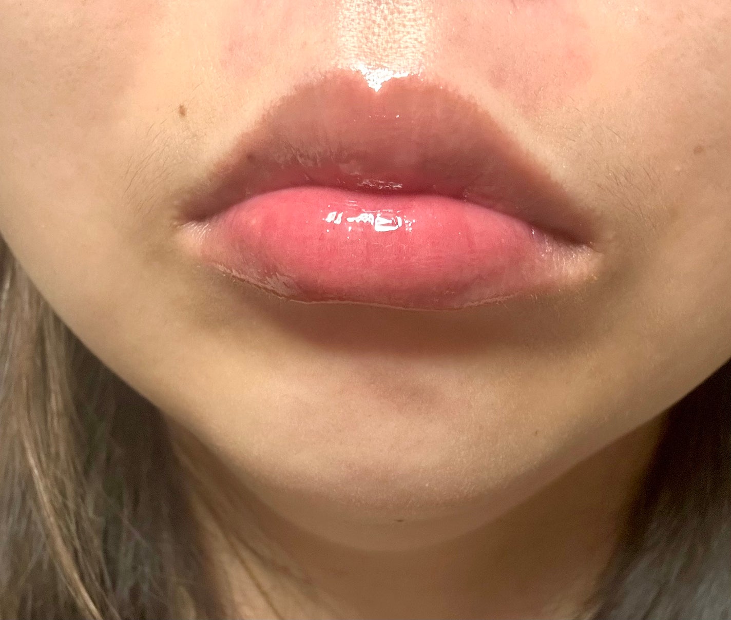 Q+Me ボムショットリッププランパー+/AGARISM/リッププランパーを使ったクチコミ(2枚目)