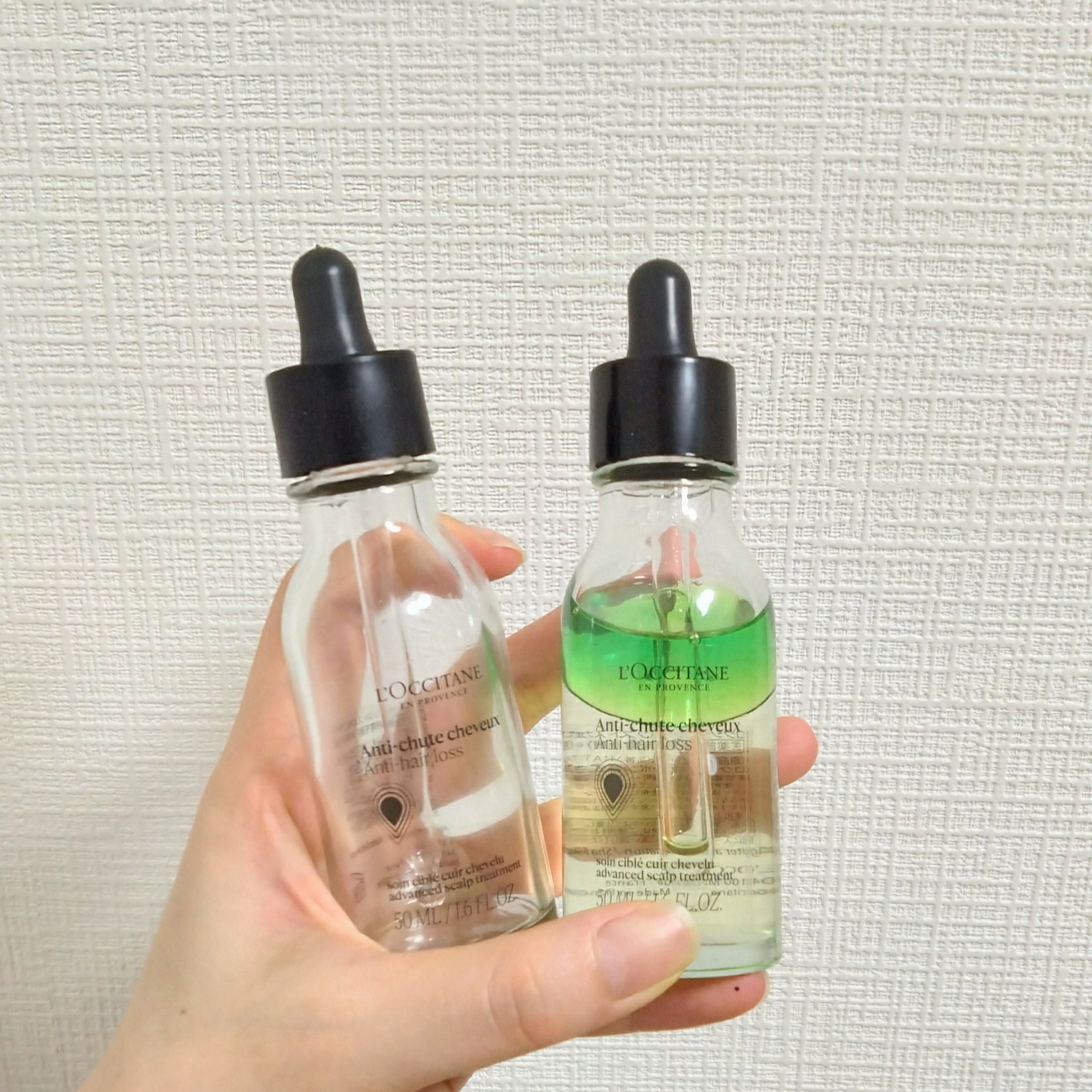 薬用 メディカル アンチヘアロスセラム/L'OCCITANE/頭皮ローションを使ったクチコミ（2枚目）