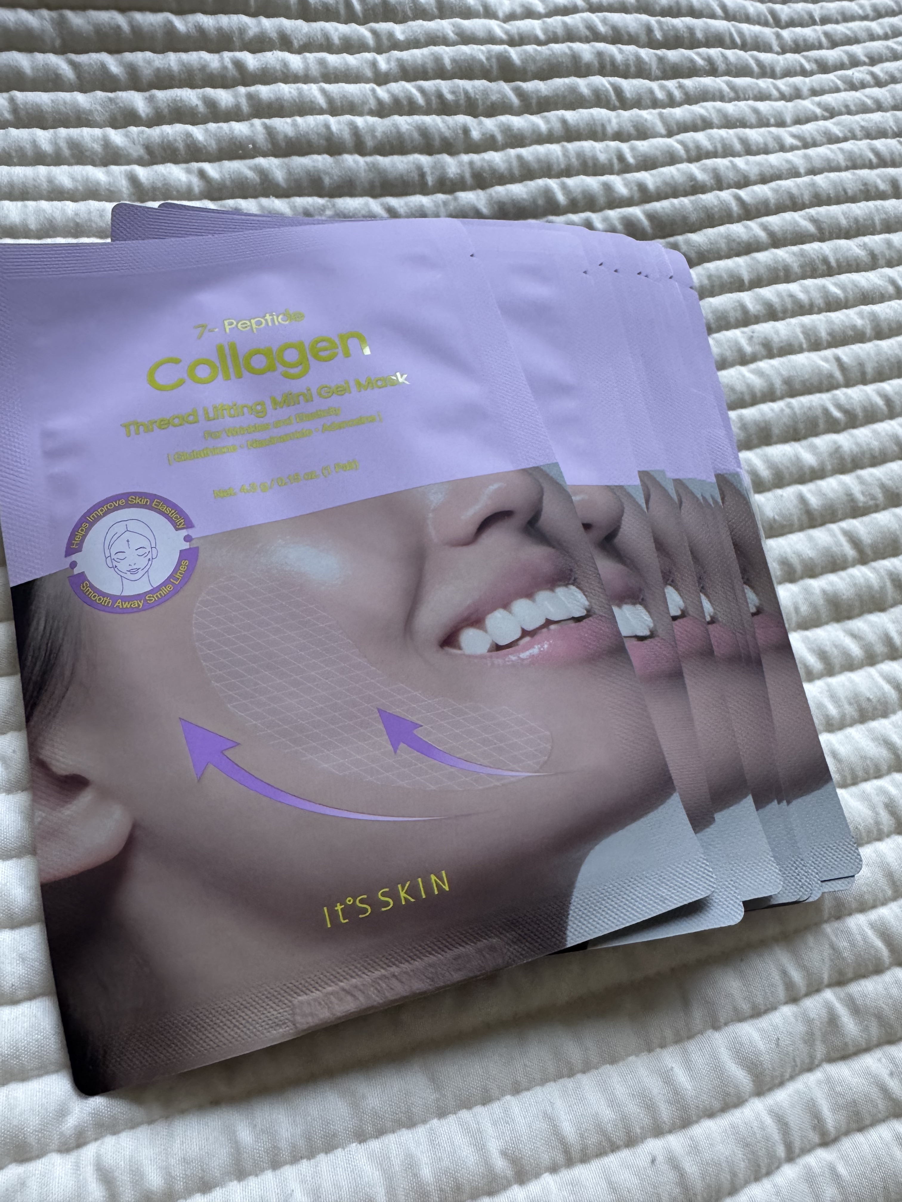 7-ペプチド コラーゲン 糸リフト ミニ ジェルマスク/It's skin/シートマスク・パックを使ったクチコミ（1枚目）