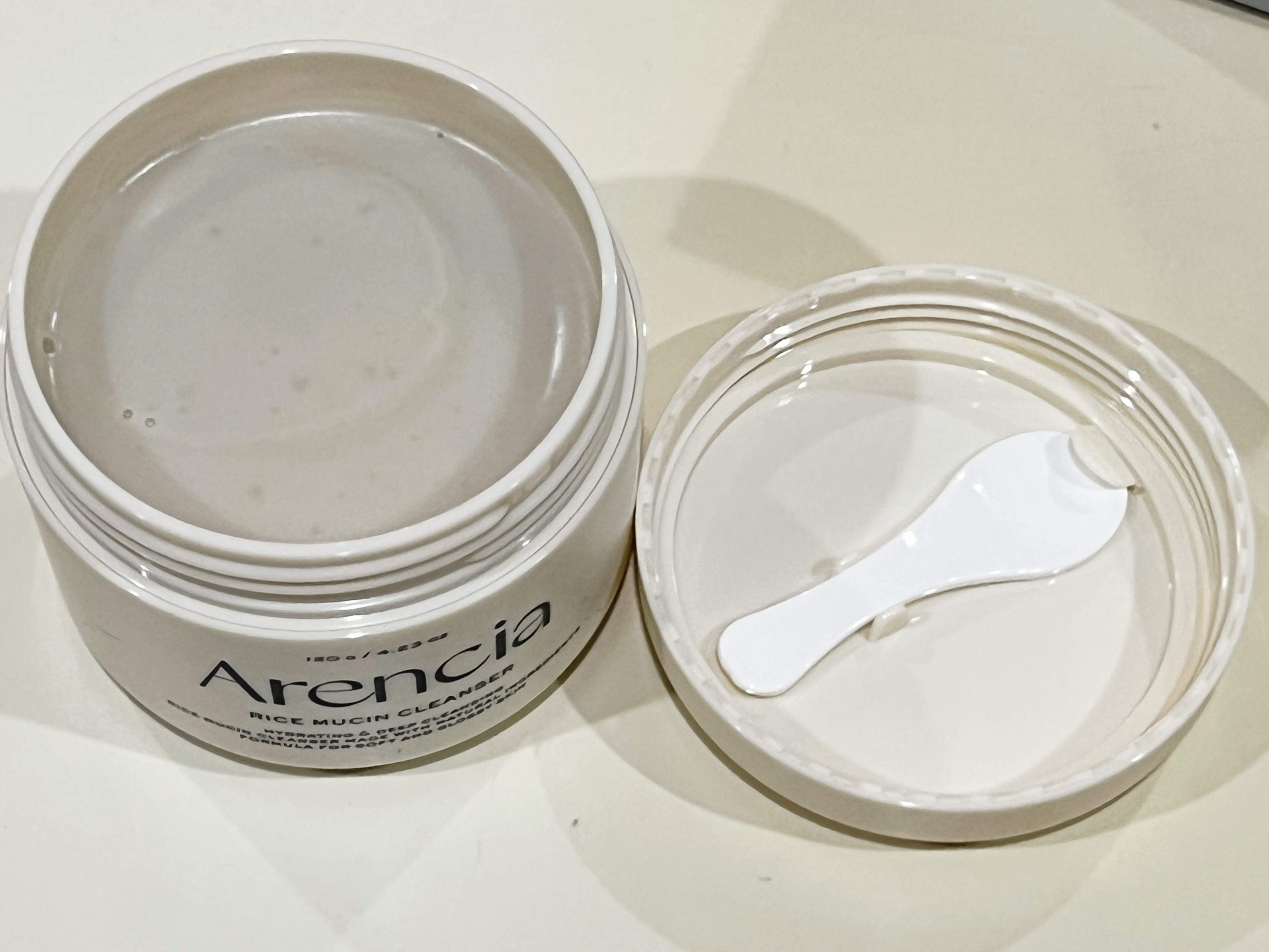 アレンシア ライスグローもちソープのクチコミ「
Arencia
ライスミューシンクレンザー 
120g企画(+グリーンクレンザー 15g)
.....」（1枚目）